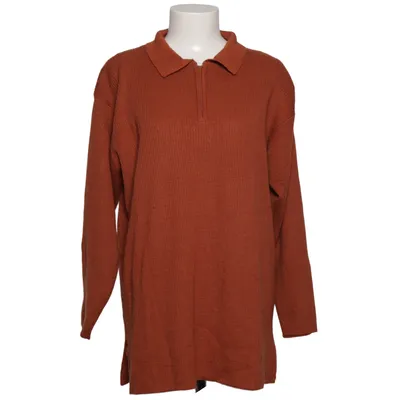 Pull-over (Marron) de Fashion Collection Acrylique, Laine