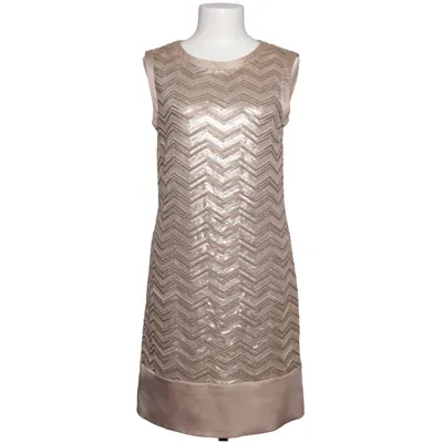 Cocktailklänning (Beige, Silverfärgad) från Young Couture by Barbara Schwarzer