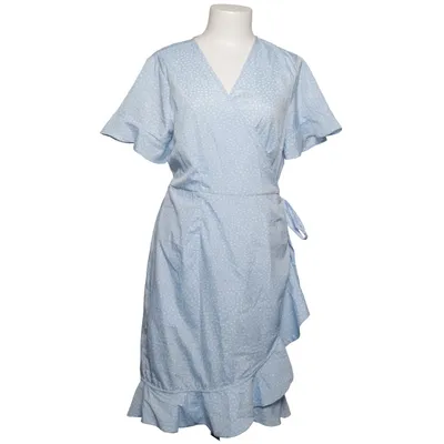 Wrap dress (Blue, White) from Vero Moda Recycled polyester