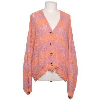 Cardigan (Pink, Orange) from Noella Acrylic, Mohair, Polyamide
