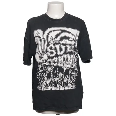 T-shirt (Black, White) from Jennyfer Cotton