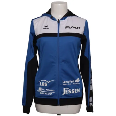 Hoodie (Blue, Black) from Erima Polyester