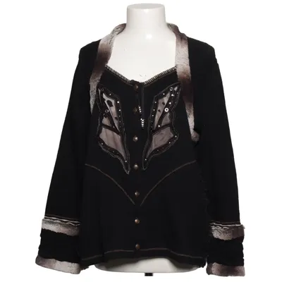 Cardigan (Zwart, Beige, Bruin) van Pause Café Acryl, Katoen, Elastaan, Polyester, Viscose, Wol