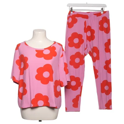 Pyjama (Pink, Rot, Mehrfarbig) von Primark Cares Elasthan, Polyester