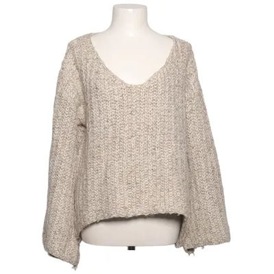 Sweater (Beige, Grå) fra Unika Akryl, Polyamid, Polyester