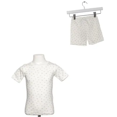 Pajamas (White, Multicolored) from Petit Bateau Cotton