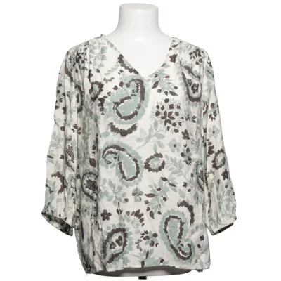 Bluse (Hvid, Flerfarvet) fra Fransa Polyamid, Viscose