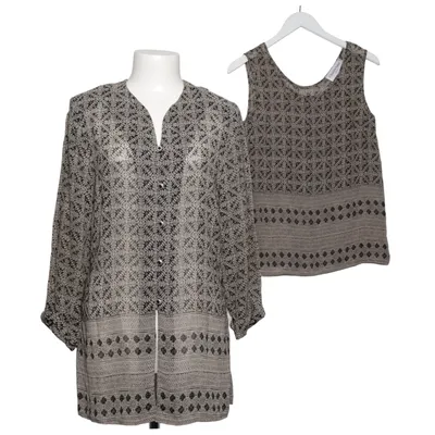 Twinset (Svart, Beige) från Christine Laure