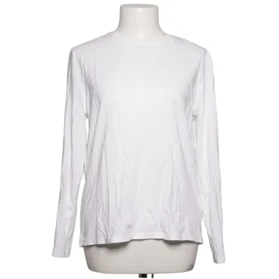 Långärmad t-shirt (Vit) från H&M Basic Bomull, Lyocell