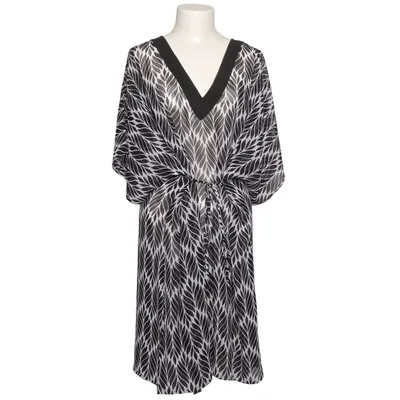 Beach dress (Black, White) from Charmline Polyester