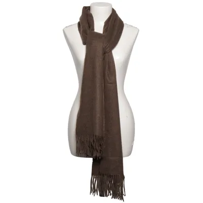 Halsduk (Brun) från Cashmere Kashmir, Viskos, Ull