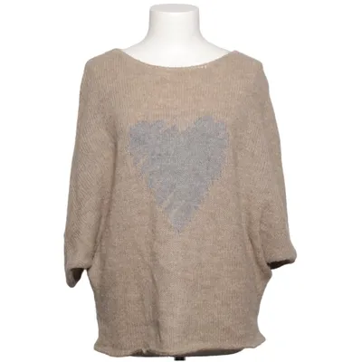 Trui (Beige, Grijs) van Uno Piu Uno Acryl, Mohair, Polyamide, Wol