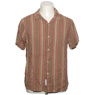 Short sleeve shirt (Brown, Red, Multicolored) from Pier One Viscose