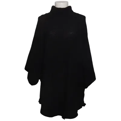 Poncho (Sort) fra Anna Field Akryl
