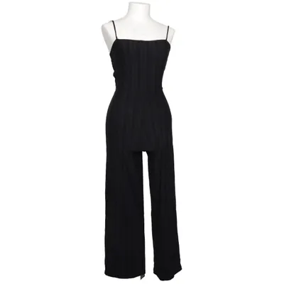 Byxdress (Svart, Blå) från Stradivarius Elastan, Viskos