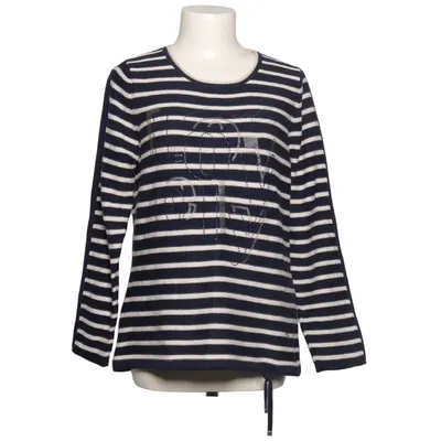 Sweater (Blue, White) from Rabe Acrylic, Cotton