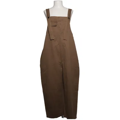 Hängselbyxor (Beige) från Buykud Bomull