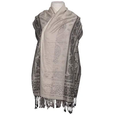 Halstørklæde (Grå, Beige) fra Cashmere