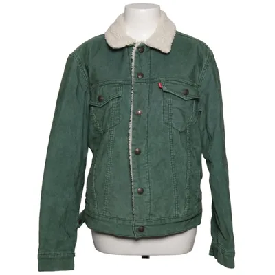 Veste en jeans fourrée (Vert, Blanc) de Levi Strauss & Co Polyamide, Polyester