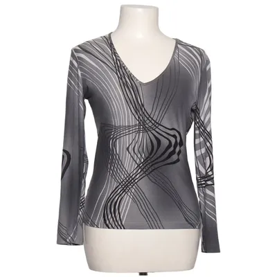 Long sleeve T-shirt (Gray, Black, White) from Amitié