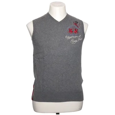 Pull sans manches (Gris) de La Martina Coton, Laine