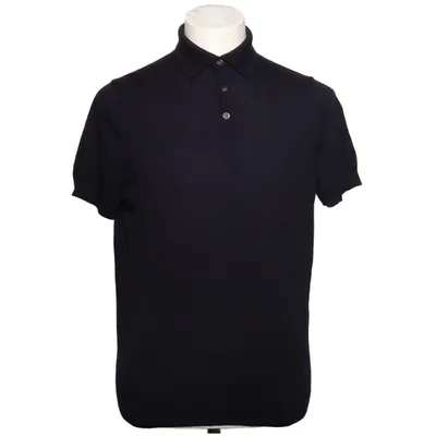 Poloshirt (Schwarz) von Suitsupply Merinowolle