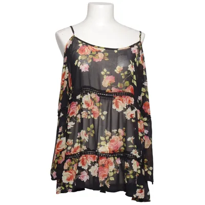 Haut (Noir, Multicolore) de Paper Crane Coton, Polyester