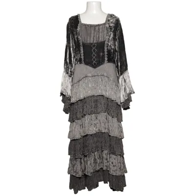 Jurk (Grijs) van Honey Viscose