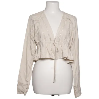 Wickelbluse (MJ08221-0110) von My Jewellery Baumwolle, Leinen