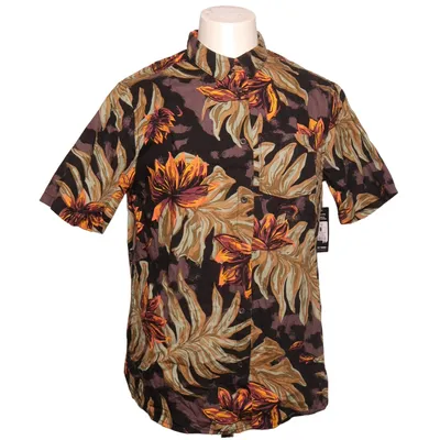 Chemise à manches courtes (Noir, Marron, Orange, Multicolore) de Zoo York Coton