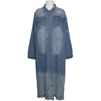 Denimjakke (Blå) Polyester, Viscose