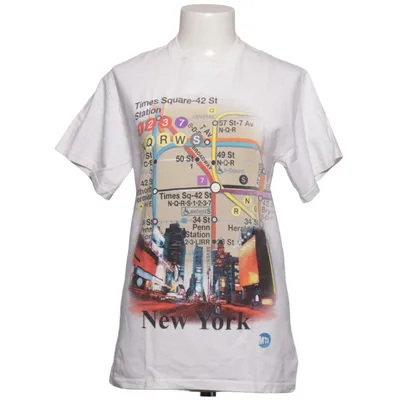 T-shirt (White, Multicolored) from MTA Sport Cotton