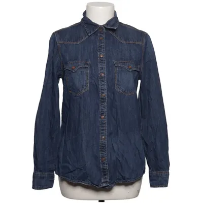 Jeansskjorte (Blå) fra Mango Denim & Tees Bomuld