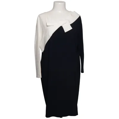Robe (Bleu, Blanc) de Paule KA Acétate, Polyester