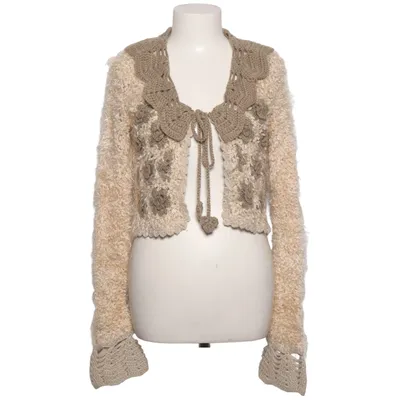 Cardigan (Beige, Grøn) fra Didi Akryl, Viscose