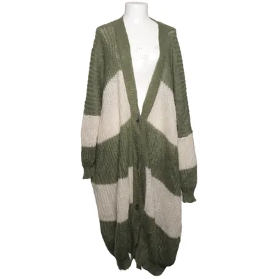 Cardigan (Green, White) from Liviana Conti Mohair, Polyamide, Wool