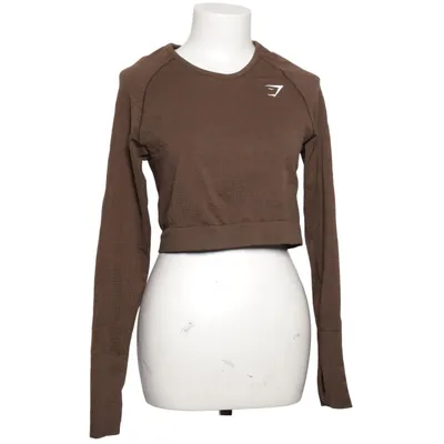 Trainingsshirt (Braun) von Gymshark Elasthan, Polyamid