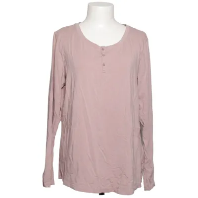 Henley shirt (Pink) from Body Essentials by Tchibo Elastane, Organic cotton