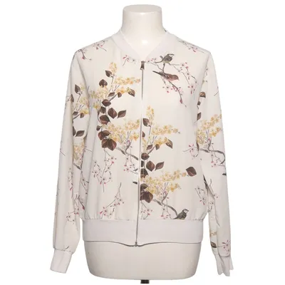 Jacket (White, Multicolored) from Holly's Polyester