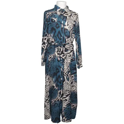 Shirt dress (Blue, Black, Beige, Multicolored) Elastane, Viscose