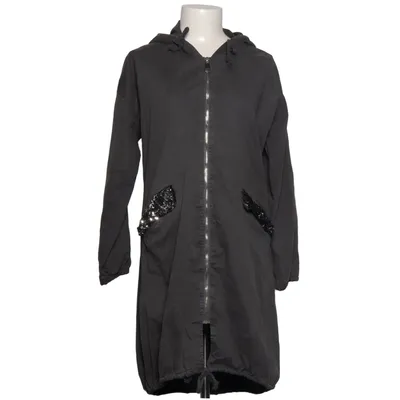 Capuchon sweater (Grijs) van Chic & Mit Katoen, Elastaan
