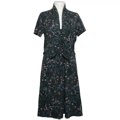 Dress (Black, Multicolored, Green) from King Louie Elastane, Organic cotton