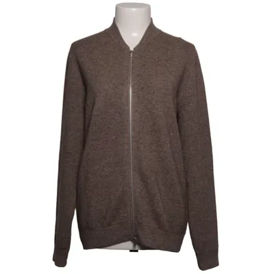 Cardigan (Brown) from Soft Goat Cashmere, Wool