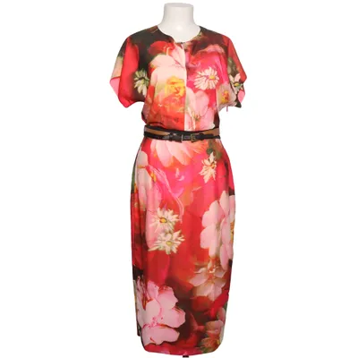 Dress (Red, Pink, Multicolored) from Ted Baker Polyester