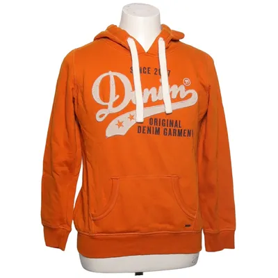 Hoodie (Orange) from Tom Tailor Denim Cotton, Polyester
