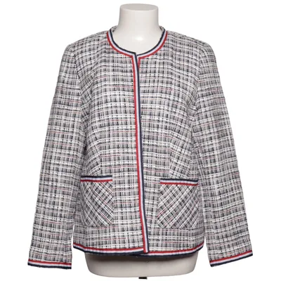 Jacket (Blue, White, Red, Multicolored) from Fiora Blue Cotton, Polyester