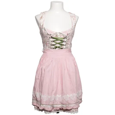 Dirndl (Pink, Hvid, Grøn) fra Krüger Madl Bomuld, Polyester