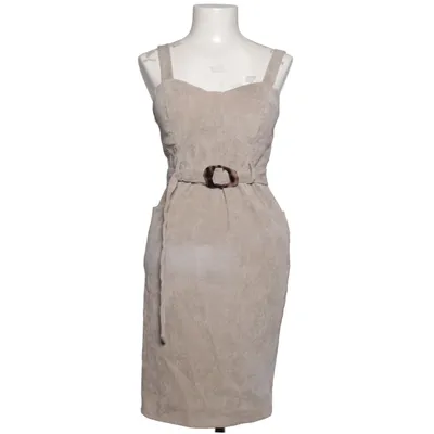 Dungaree dress (Beige) from Papillonne Elastane, Polyamide, Polyester