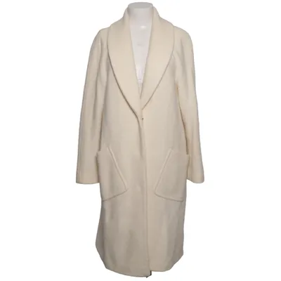 Manteau (Blanc) de Laurèl Acétate, Polyester, Viscose, Laine