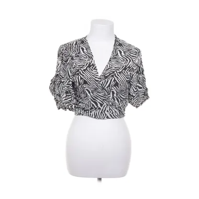 Wikkeltop (Zwart, Wit) van Costes Accessories Viscose